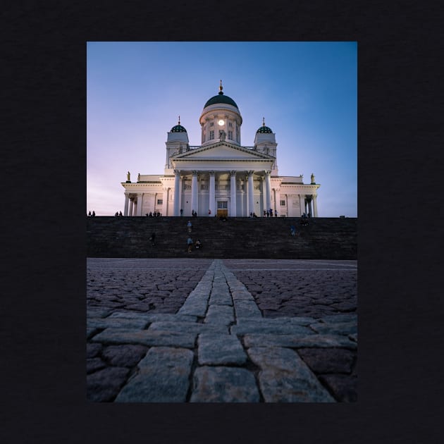 Helsinki Cathedral Evening by LukeDavidPhoto